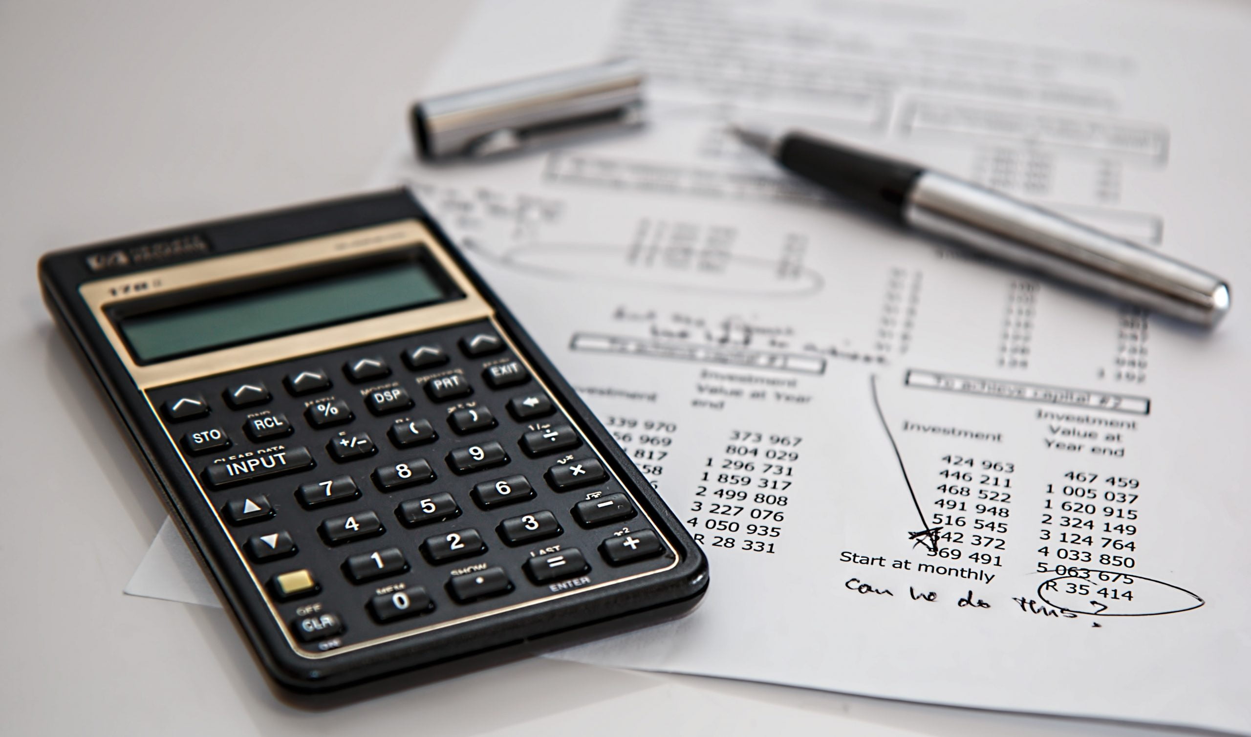 Accounting Document and Manual Calculator