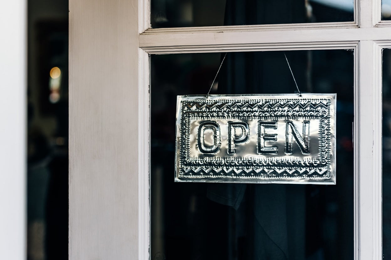 Business Sign - Open